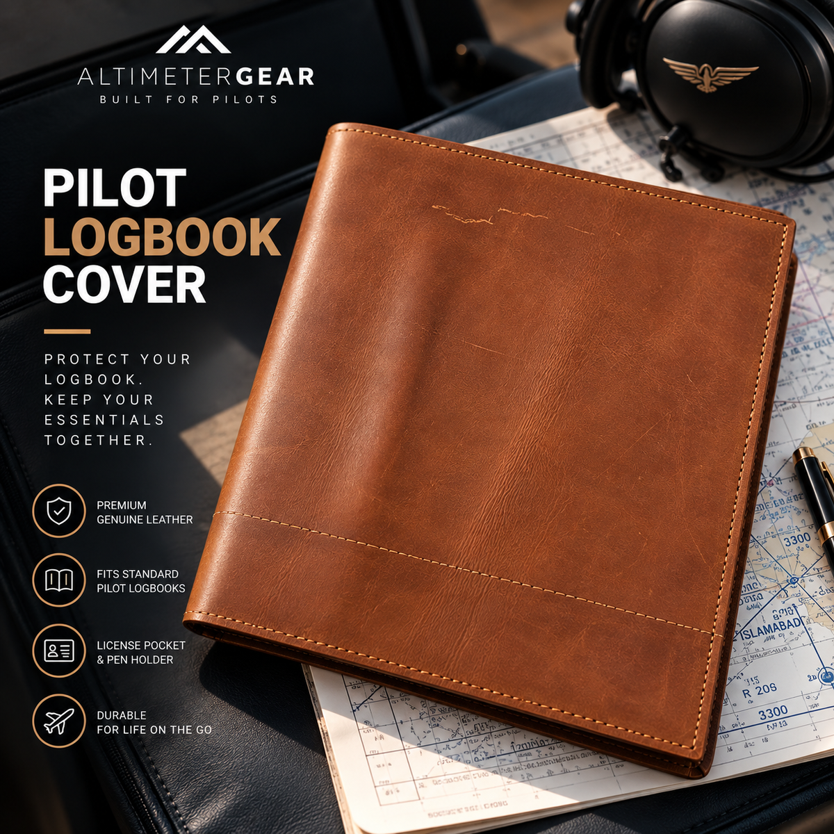 Pilot Logbook Cover